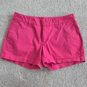 GAP Women's Bright Pink Khaki Shorts